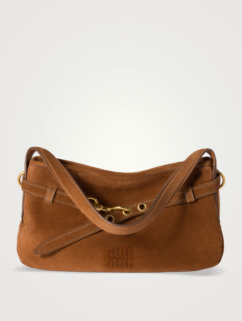 MIU MIU バッグ MIU MIU Aventure Suede Bag | Holt Renfrew
