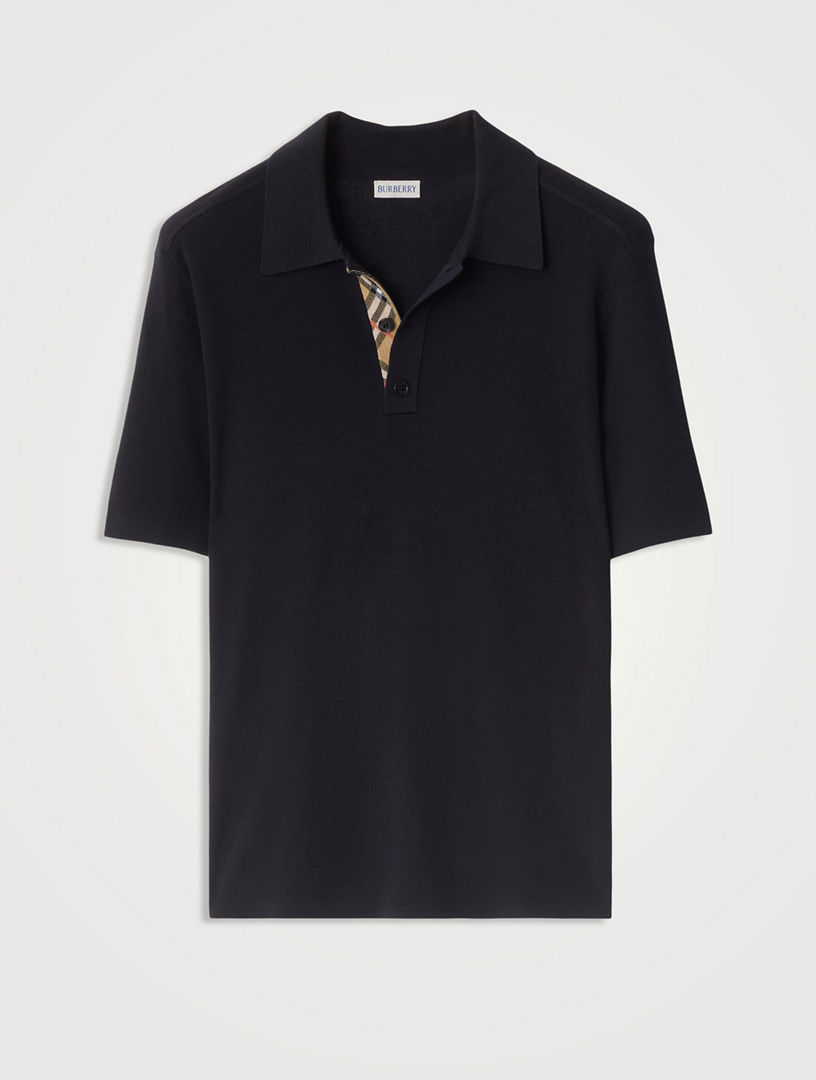 Polo His And Hers Burberry Shirts BURBERRY Checked Cotton-Piqué