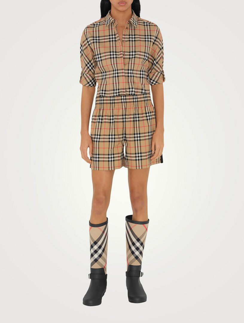 Burberry vintage clearance check shirt dress