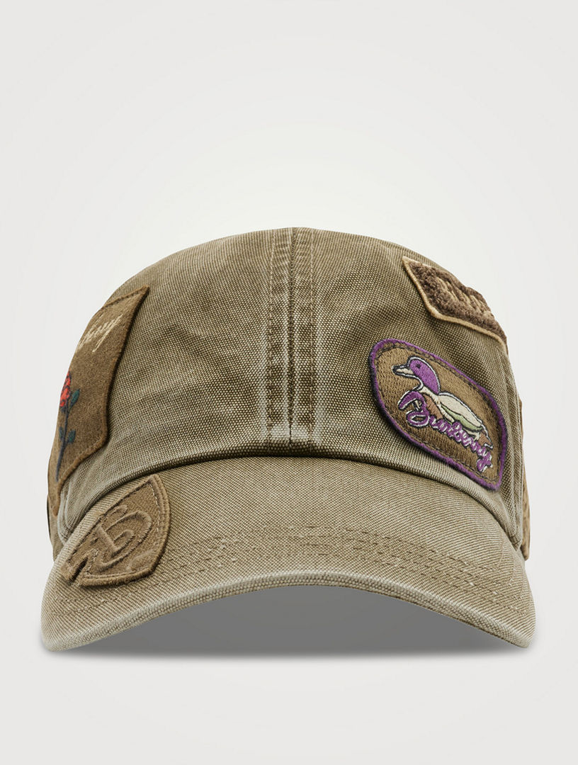 Badge Cotton Baseball Cap