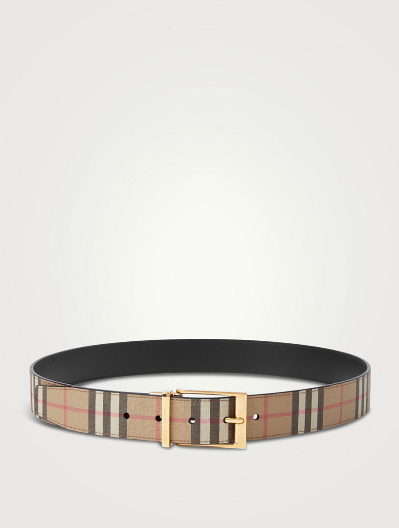 Burberry Reversible London Leather Belt, $495, Burberry