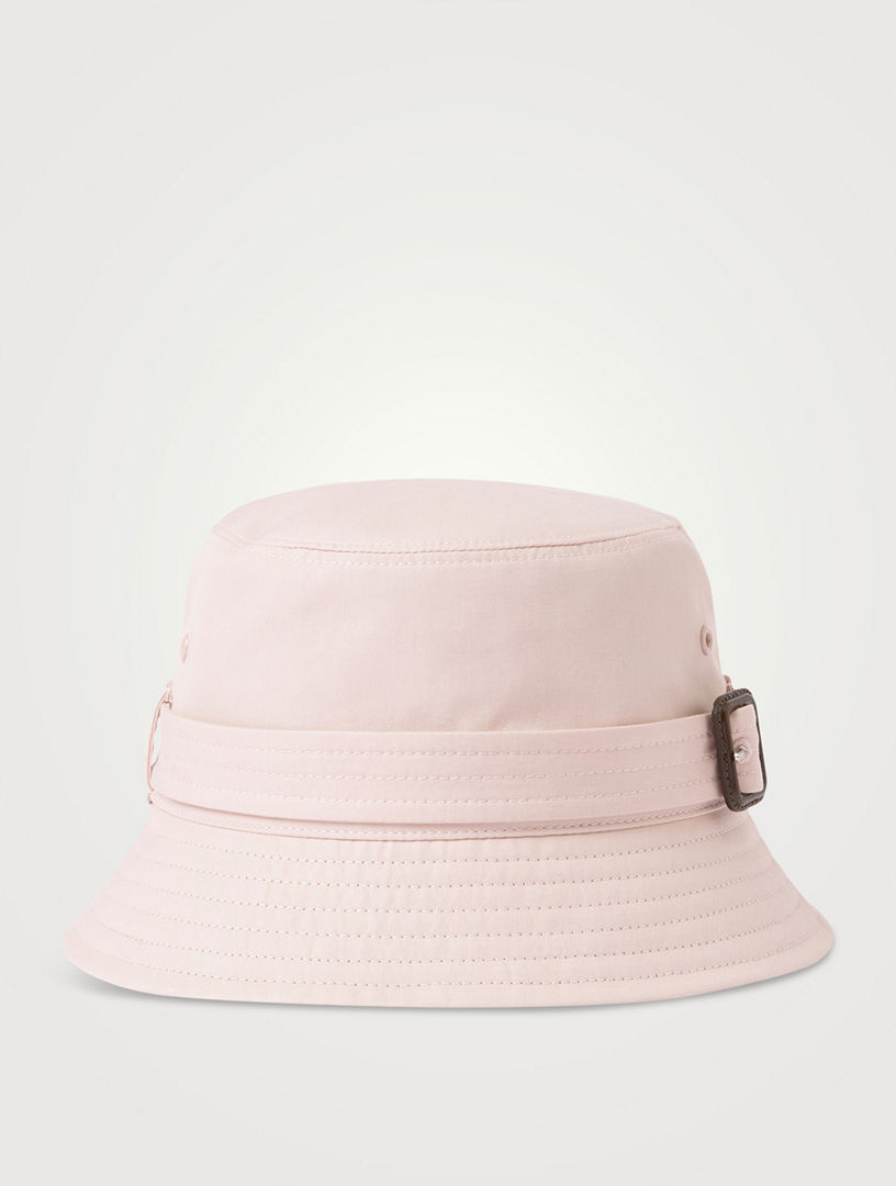 BURBERRY Tropical Gabardine Belted Bucket Hat Holt Renfrew