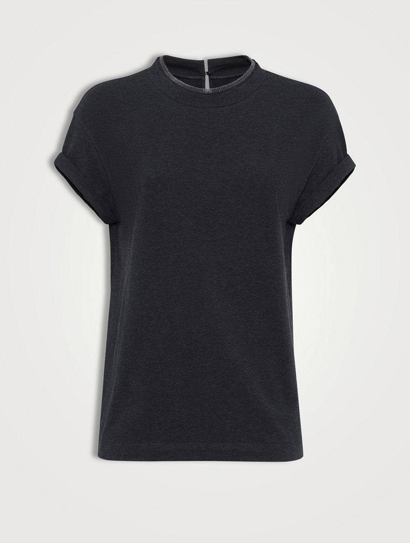 芸能人愛用のルームウェア BRUNELLO CUCINELLI Cotton Jersey T-shirt | Holt Renfrew トップス