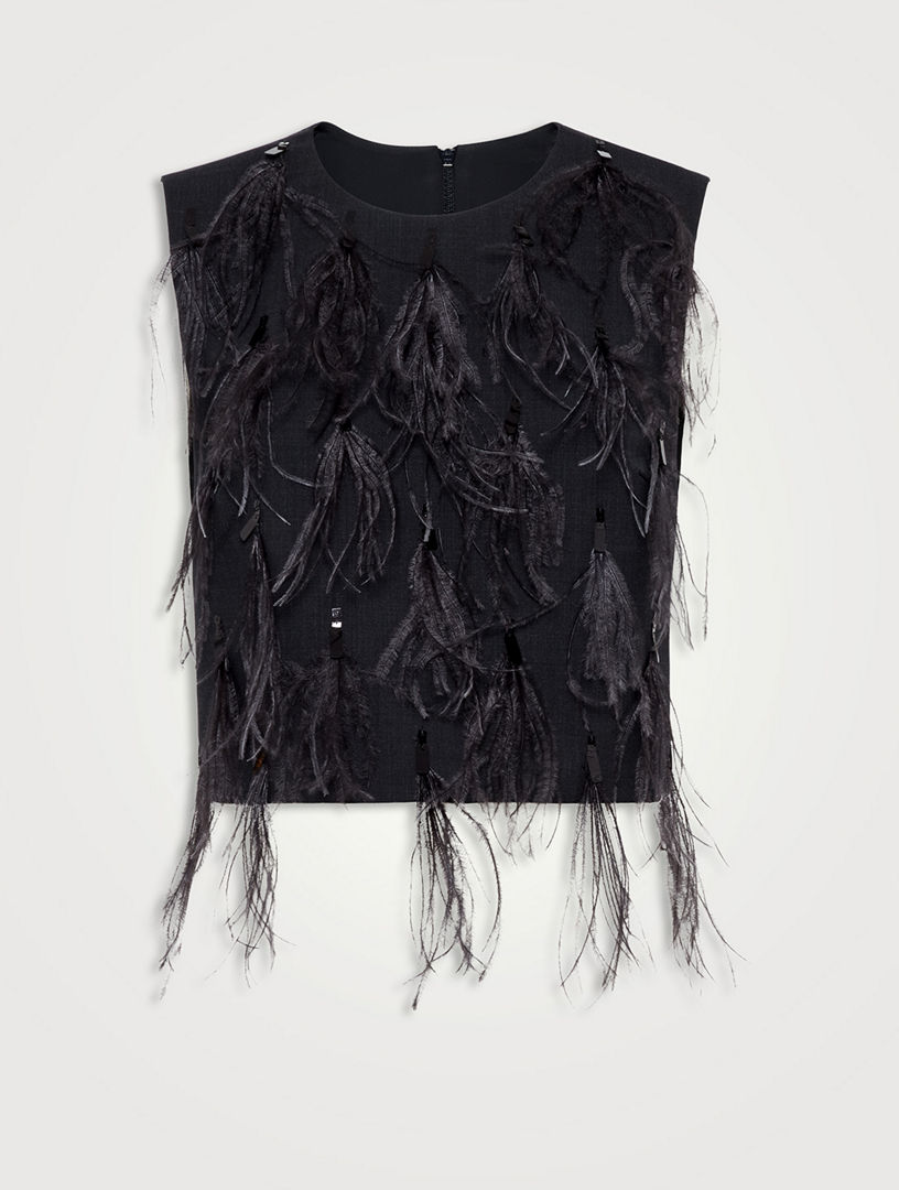 Tropical Luxury Wool Top