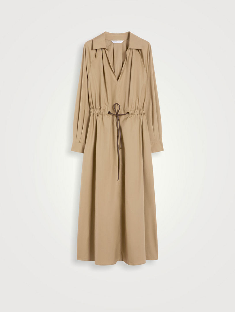Robe en popeline de coton