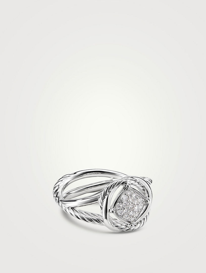 Pave hot sale infinity ring