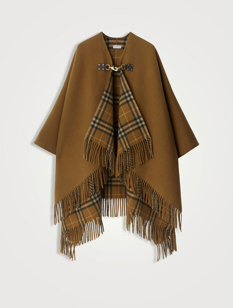 Burberry check cape online