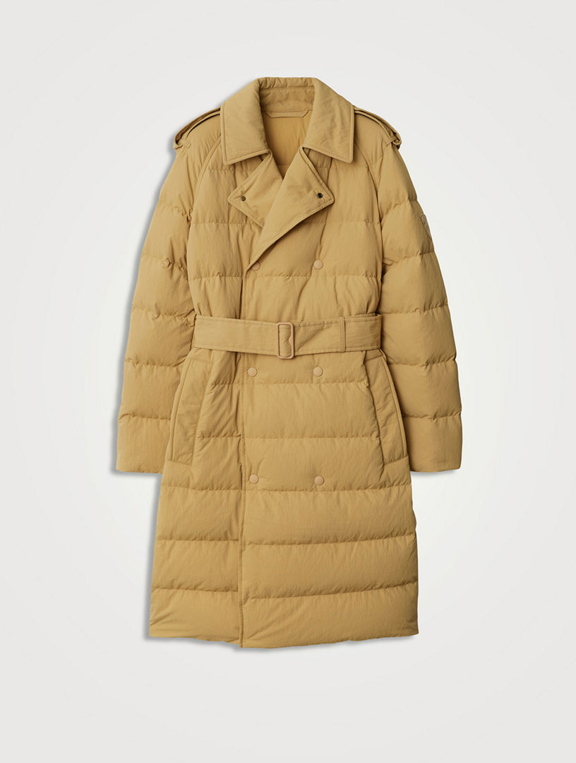 Trench Coat Burberry Puffer Coat BURBERRY Mid-length Nylon Puffer
