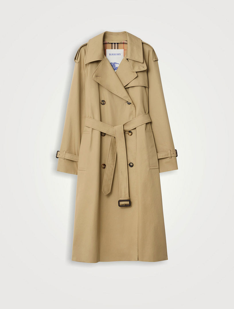 BURBERRY Long Castleford Trench Coat | Holt Renfrew