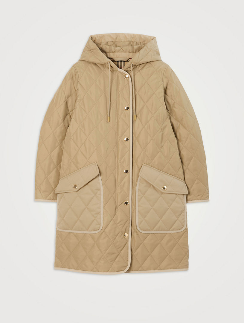 Burberry quilted clearance jacket sale yellow