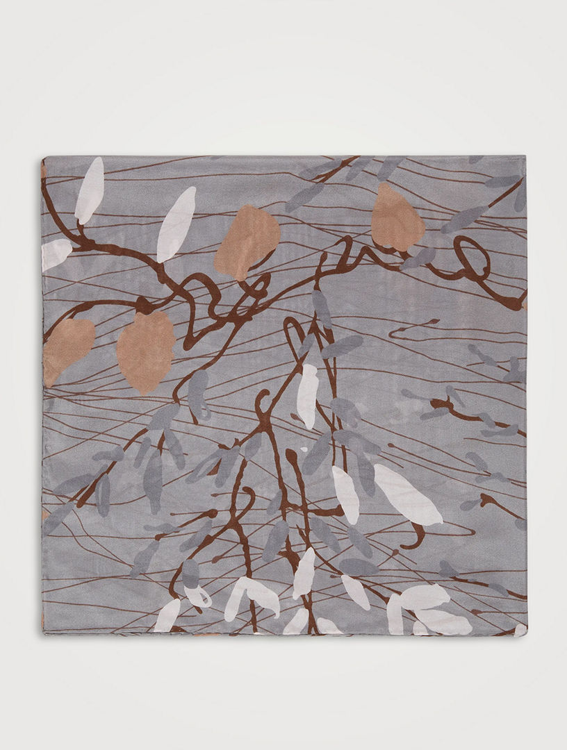 Printed Silk Foulard