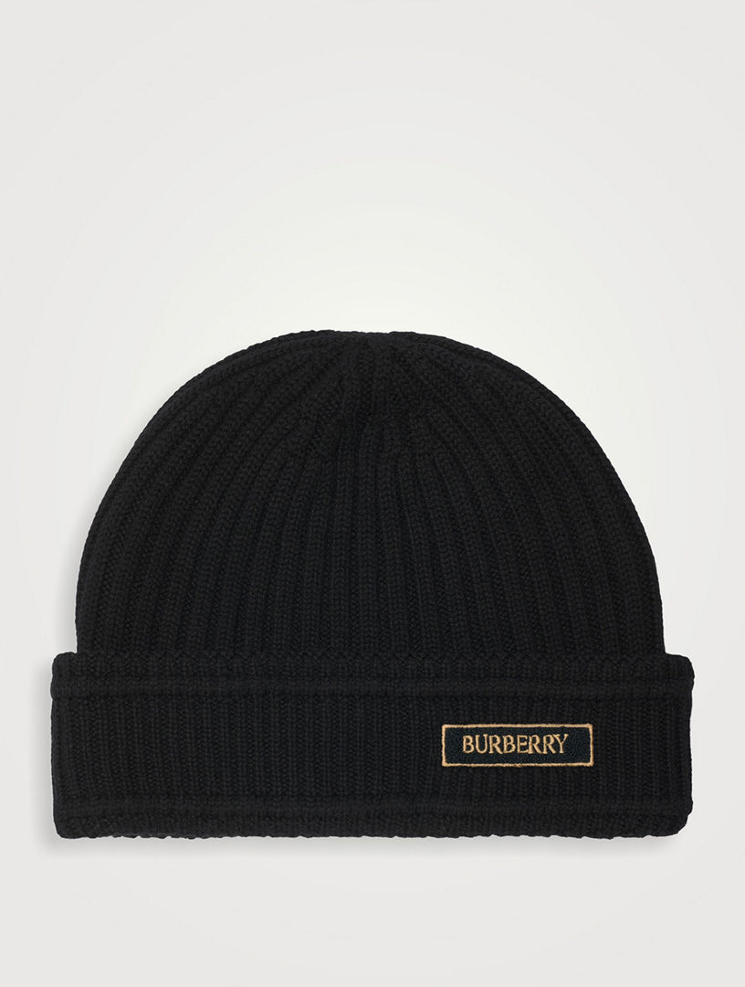 【人気モデル】BURBERRY London ロゴビーニー　カシミヤ100％ 人気モデル】BURBERRY London ロゴビーニー カシミヤ100％ BURBERRY