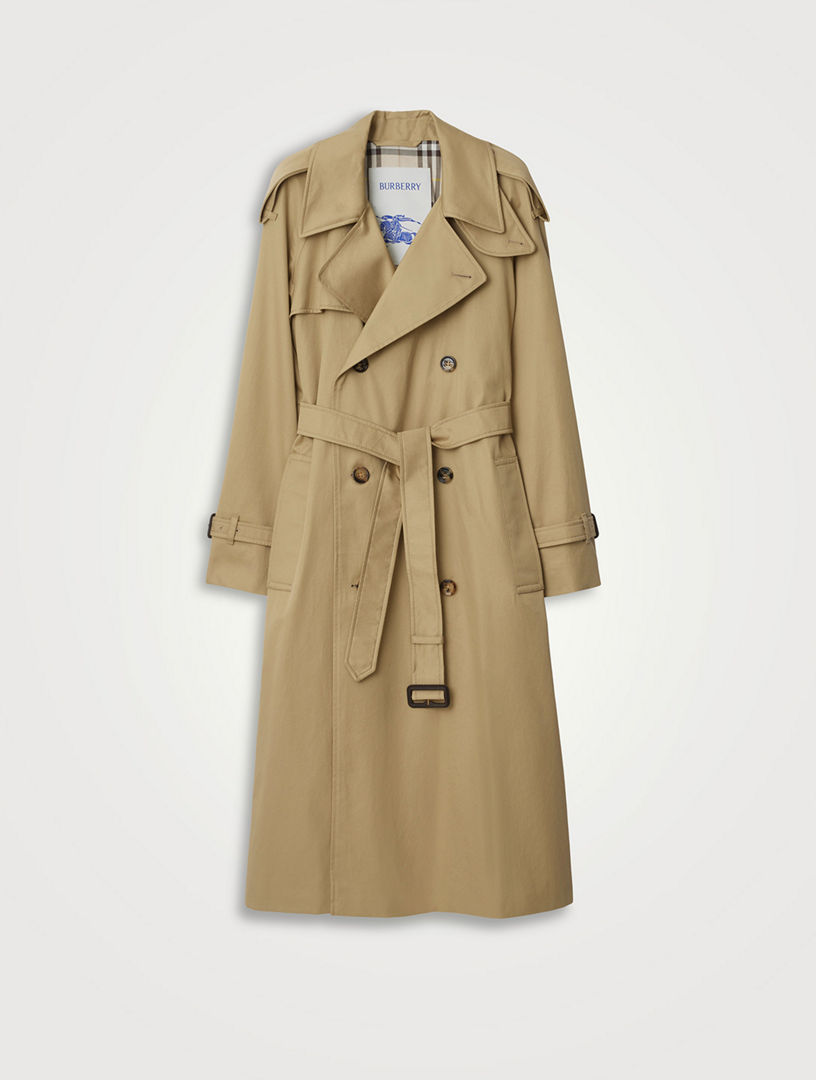 BURBERRY Long Castleford Trench Coat | Holt Renfrew