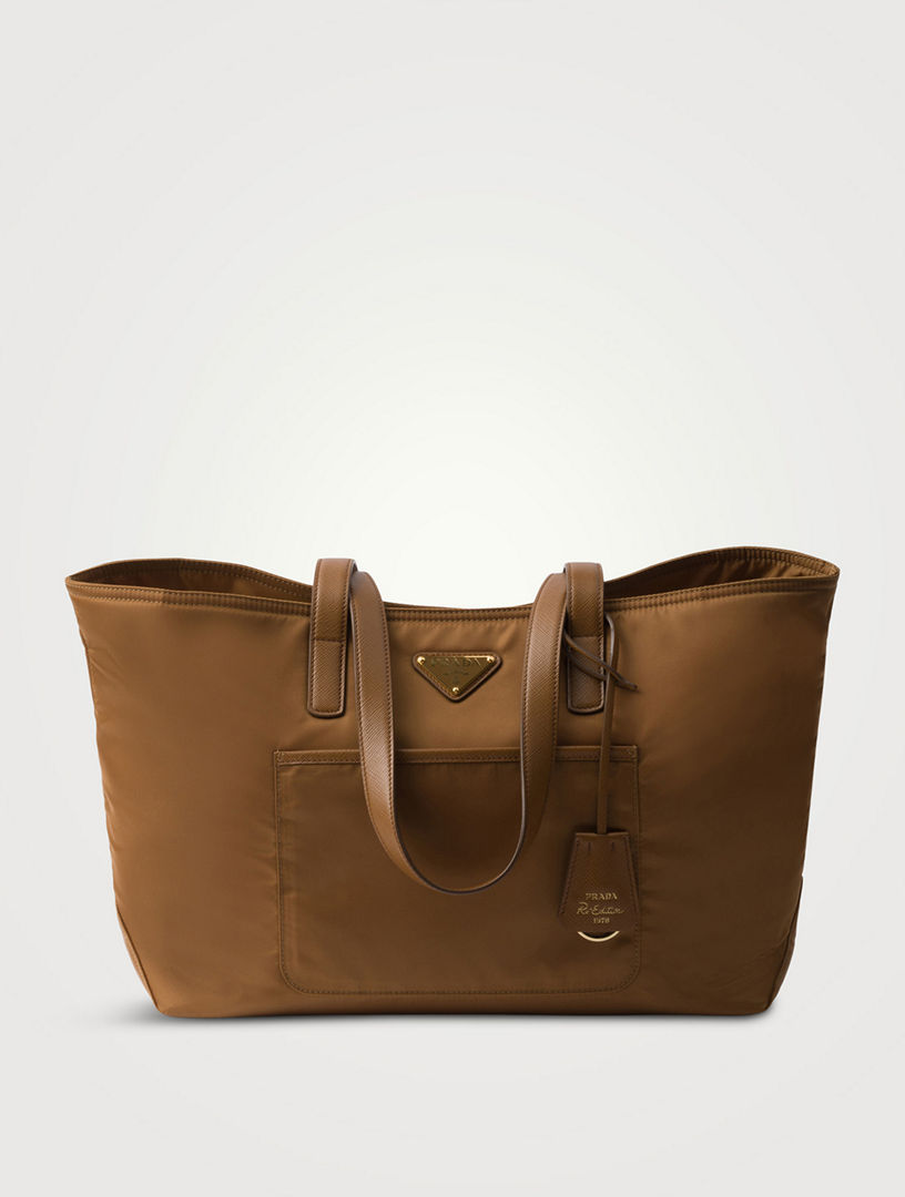 PRADA Prada Re-edition 1978 Medium Re-nylon And Saffiano Leather