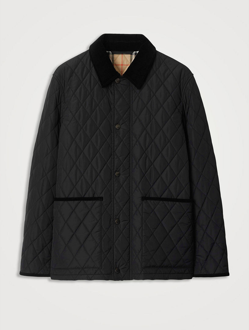 BURBERRY Quilted Nylon Barn Jacket | Holt Renfrew