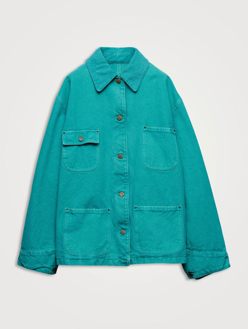 PRADA Canvas Trucker Jacket | Holt Renfrew