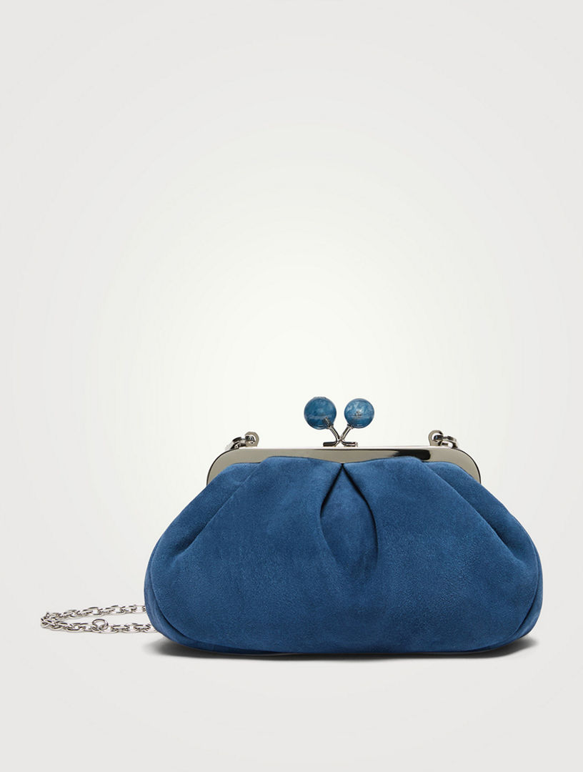 WEEKEND MAX MARA Small Suede Pasticcino Bag | Holt Renfrew