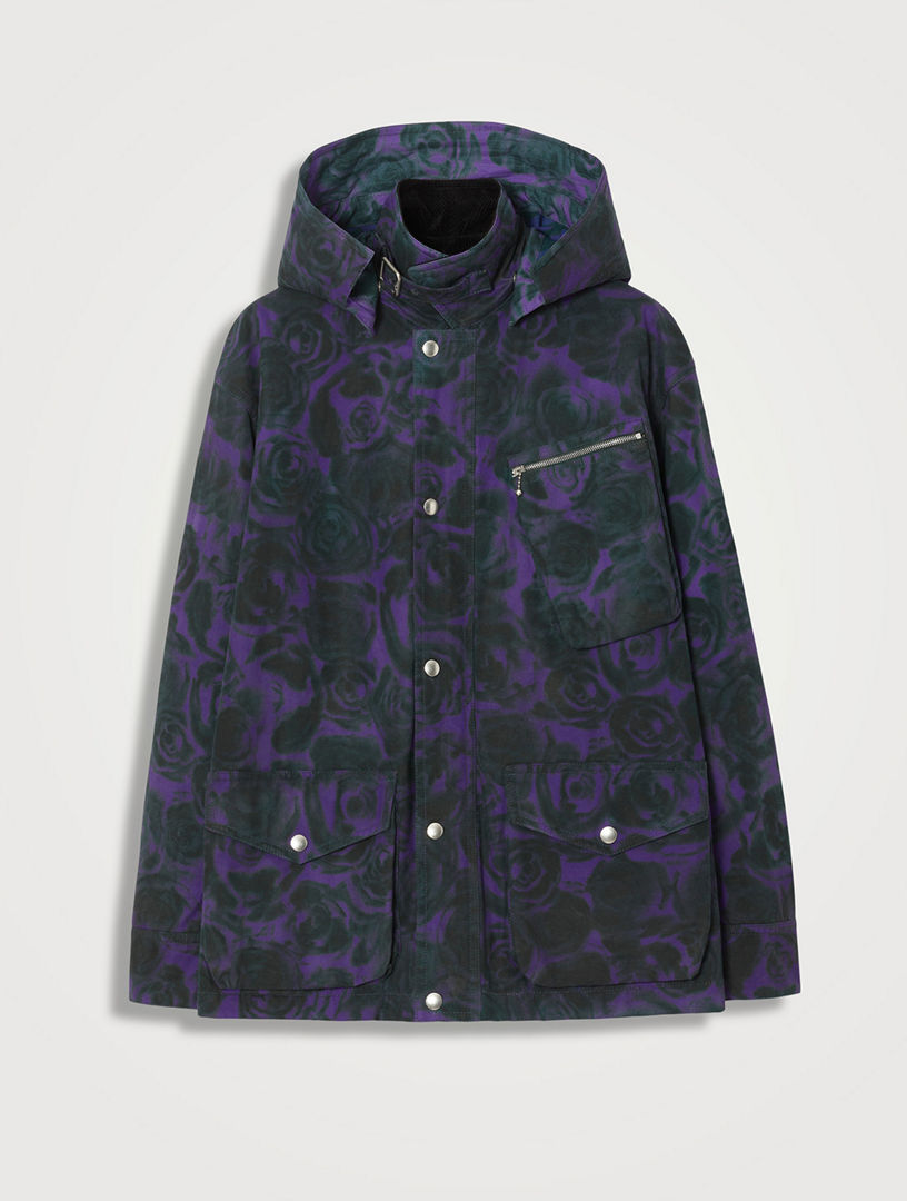 Burberry waxed 2025 cotton field jacket