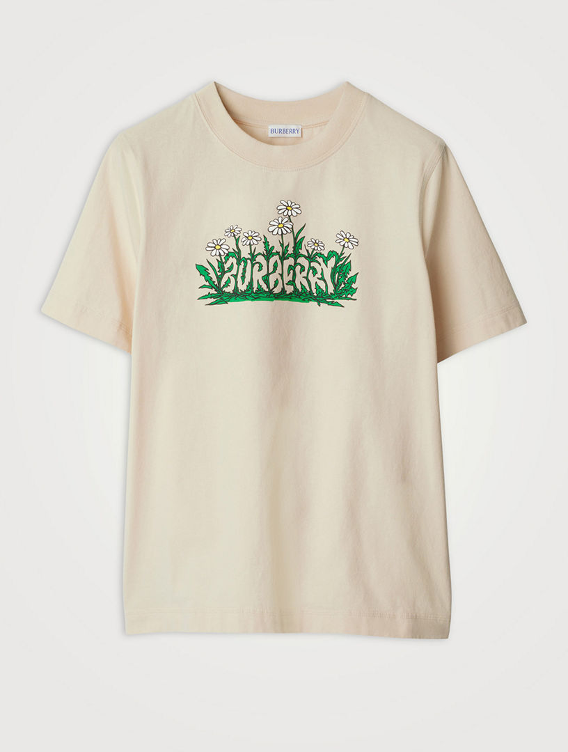 Daisy Logo Cotton T shirt