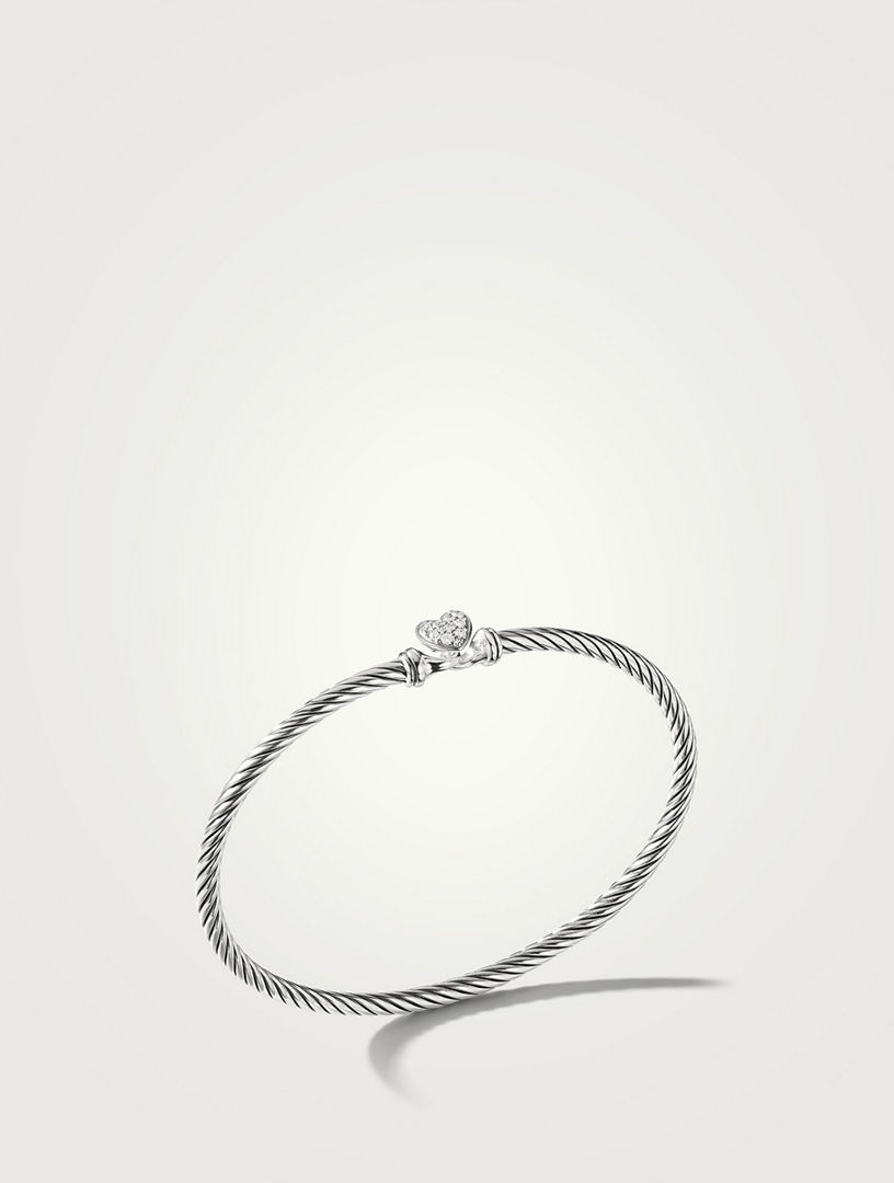 David yurman cable hot sale heart bracelet