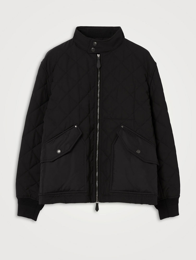 Quilted harrington sale jacket