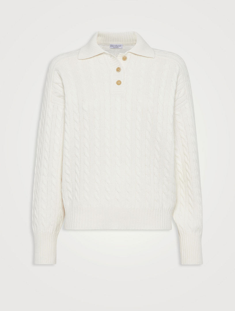 Polo-style Sweater