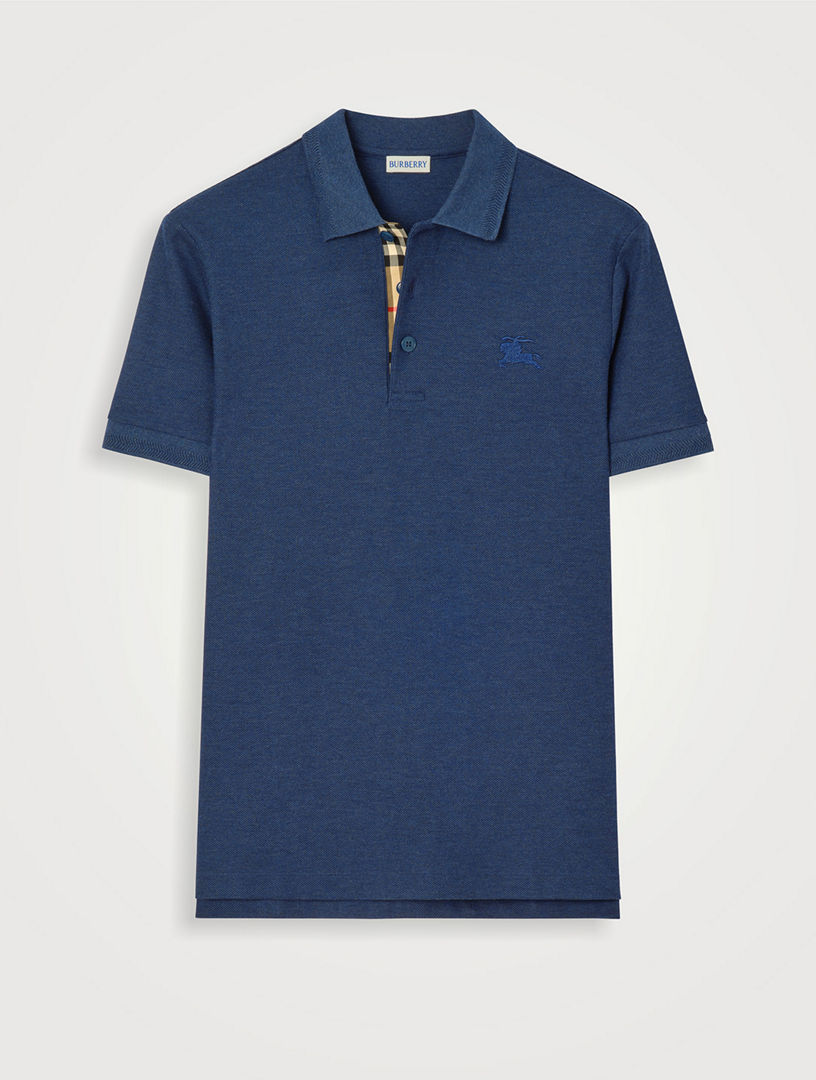 BURBERRY Cotton Polo Shirt | Holt Renfrew