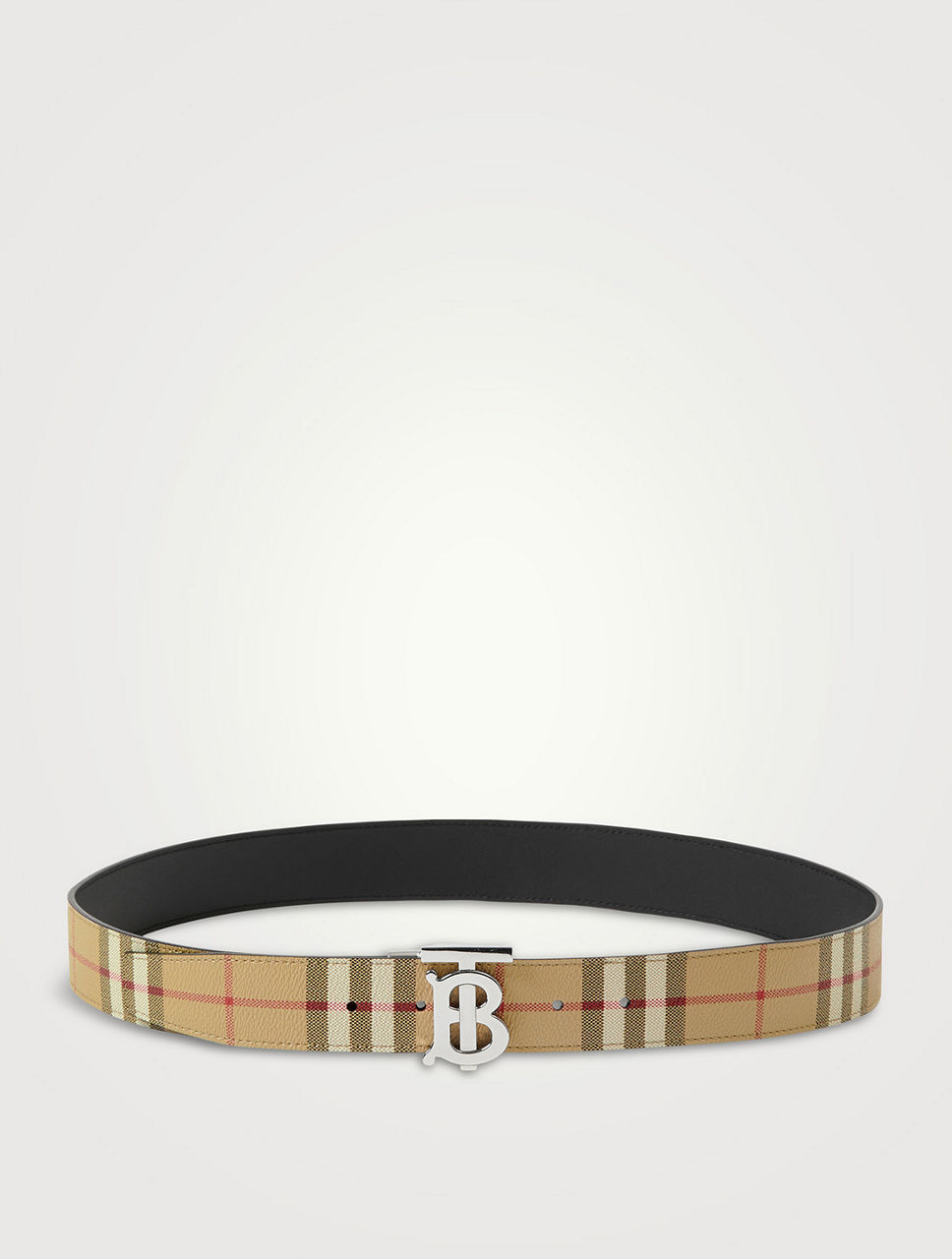 3.5cm b buckle leather belt - Balmain - Men