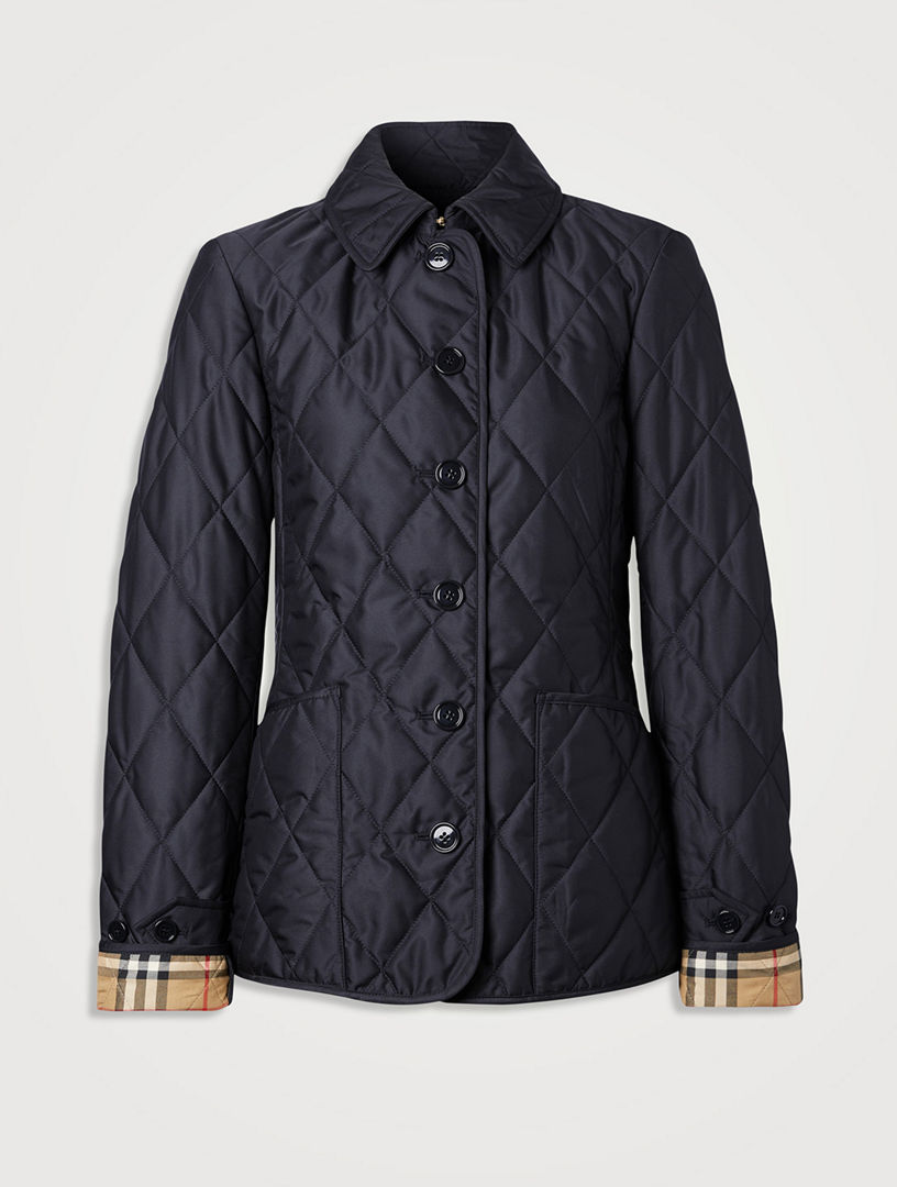 Burberry diamond shop quilted thermoregulated jacket