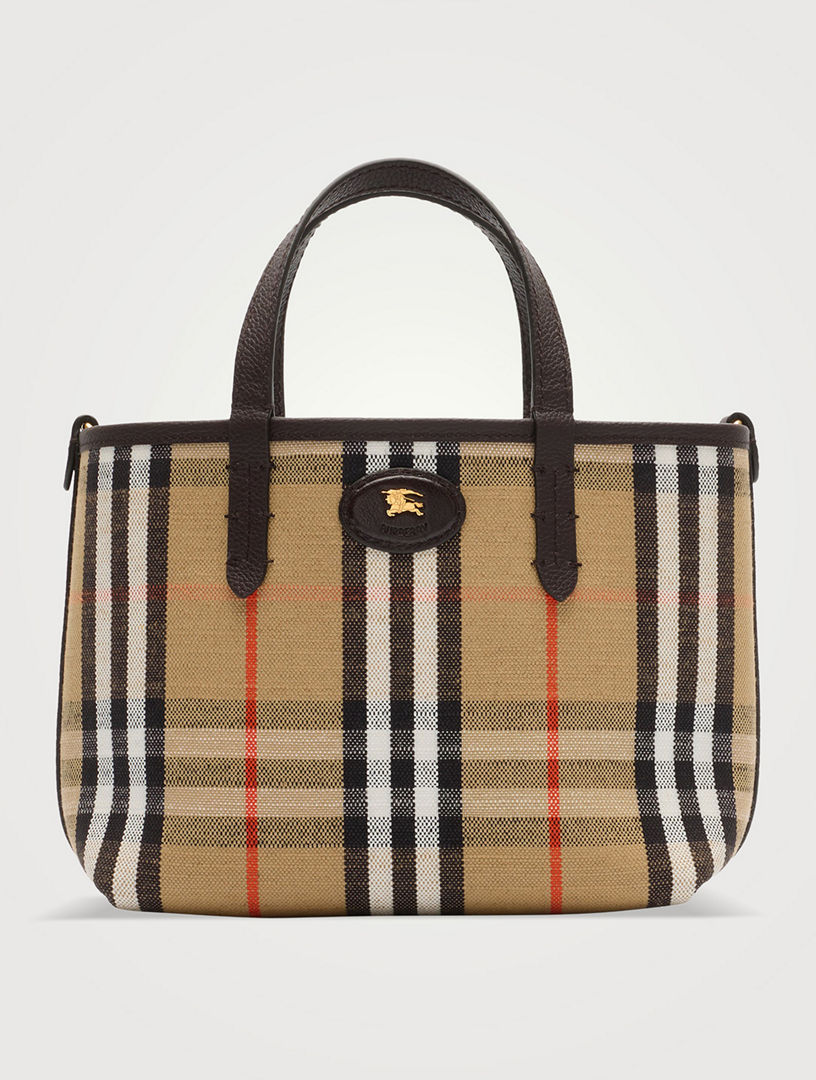 BURBERRY Mini Reversible Bloomsbury Tote​ | Holt Renfrew