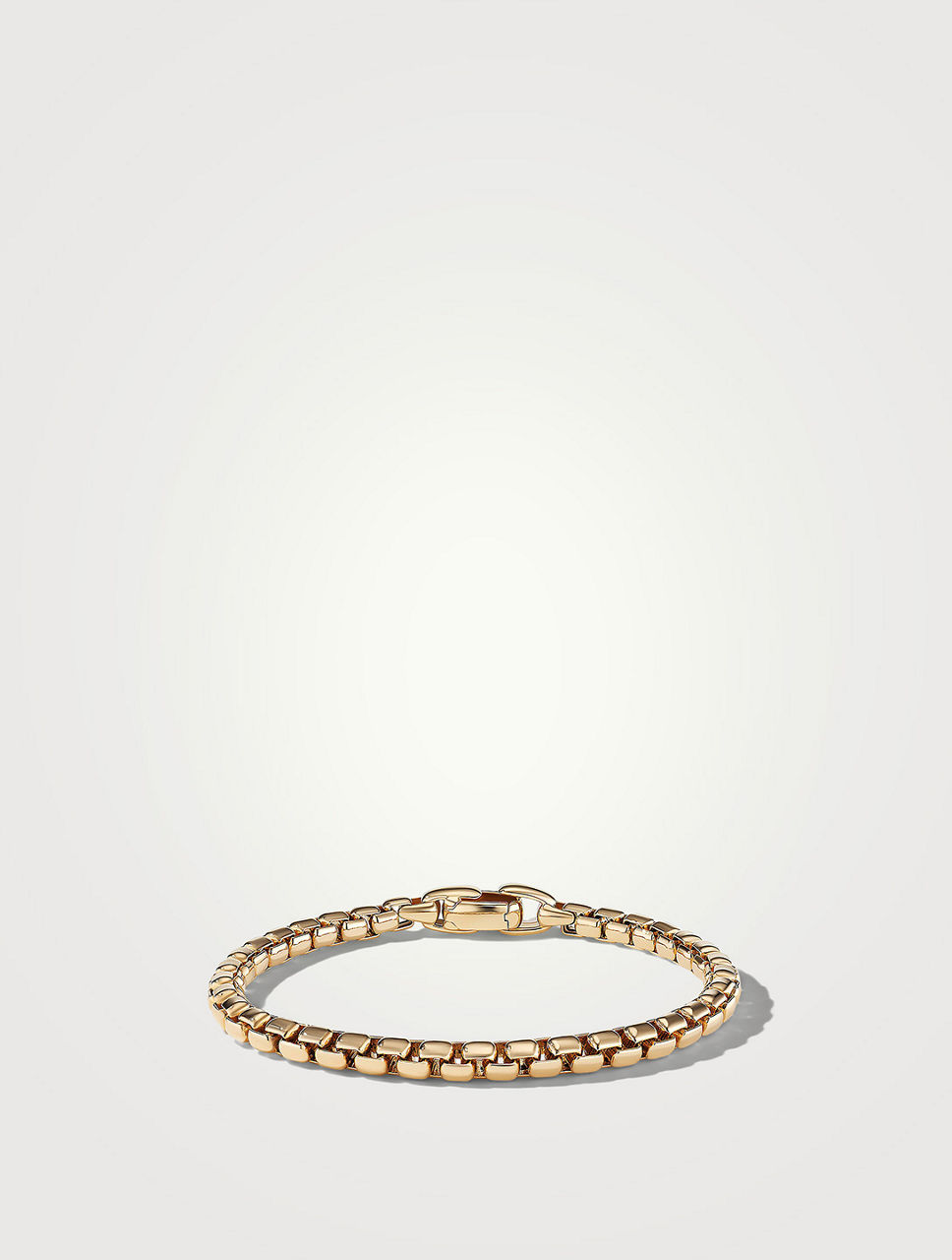David Yurman Box Chain Bracelet in 18K Gold, 5mm