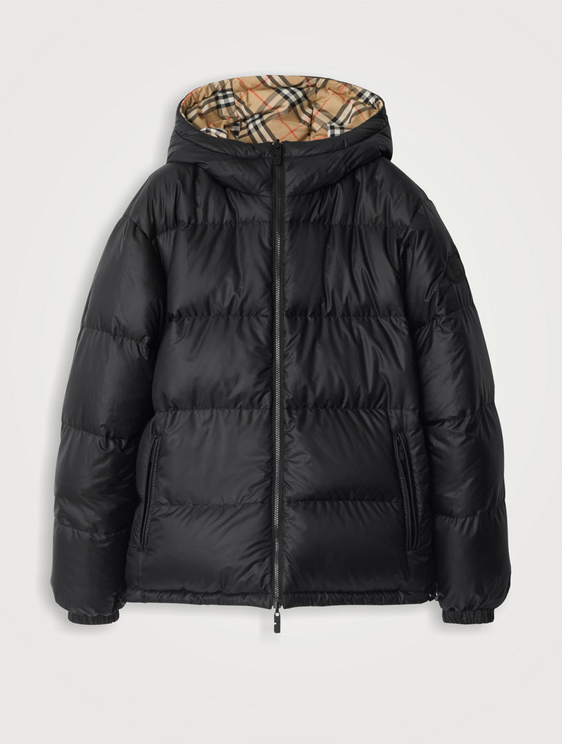 BURBERRY Reversible Check Hooded Puffer Jacket Holt Renfrew