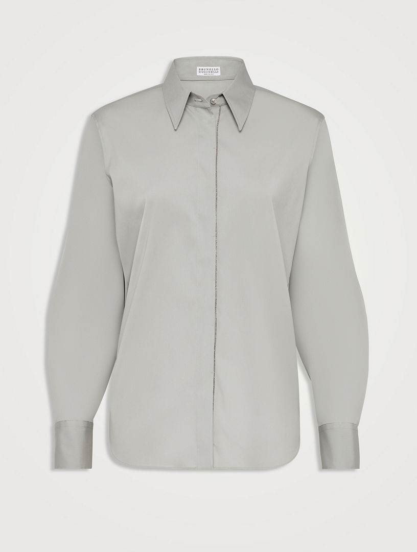 Stretch Poplin Shirt