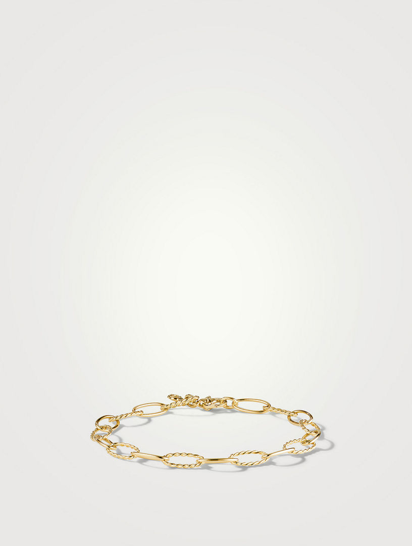 Oval Link Bracelet 18k Yellow Gold