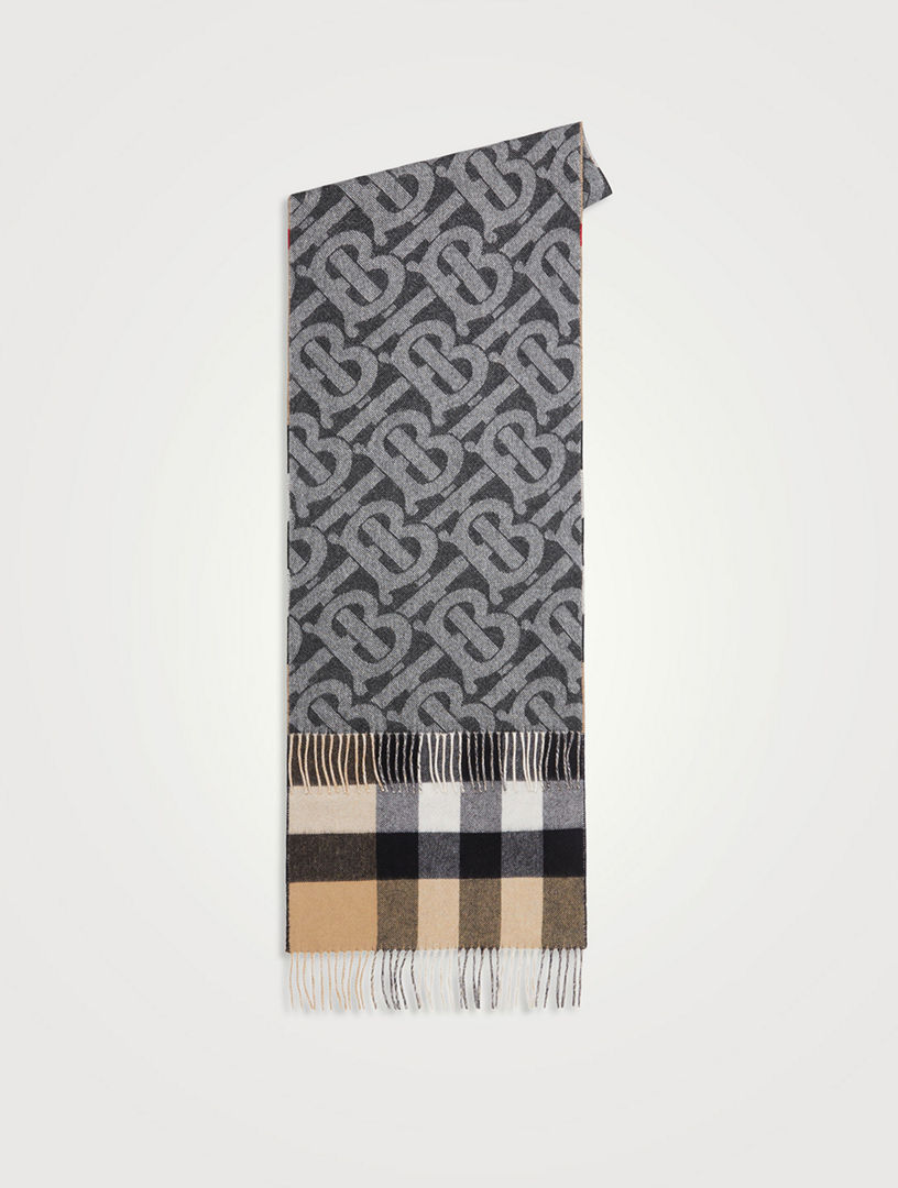 Reversible Cashmere Scarf