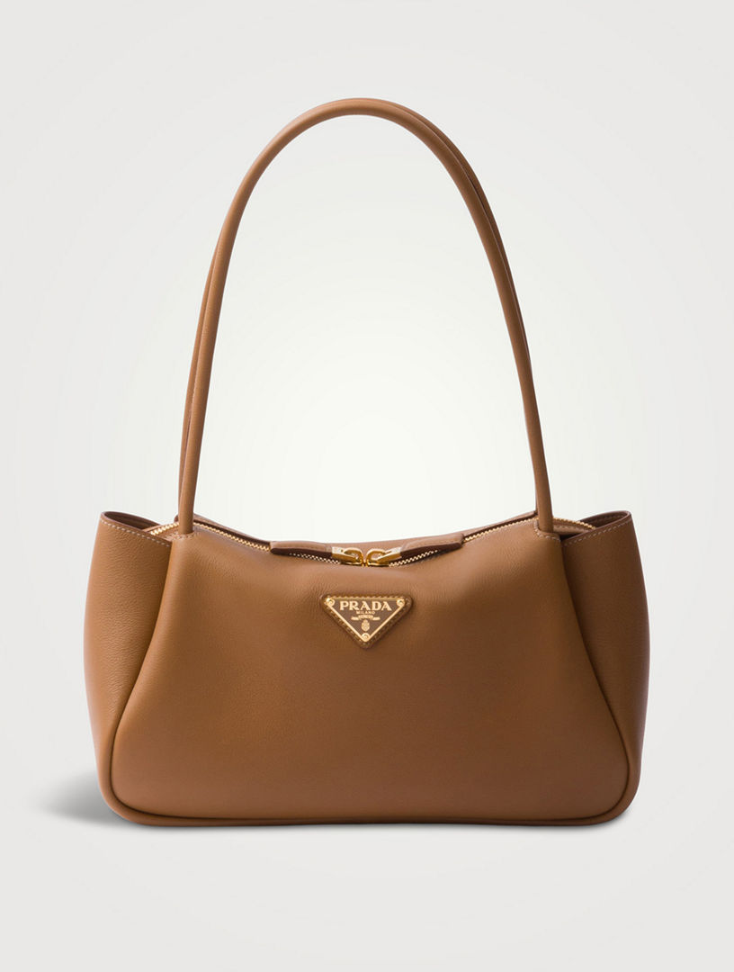 1997AW PRADA ハラコレザー　ハンドバッグ（ブラウン・付属品完備） PRADA Prada Darling Medium Leather Shoulder Bag | Holt Renfrew