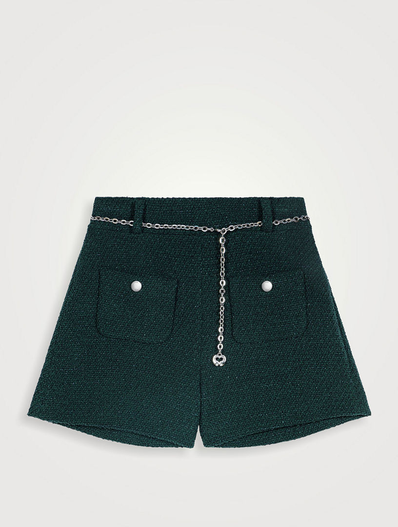 Tweed Shorts
