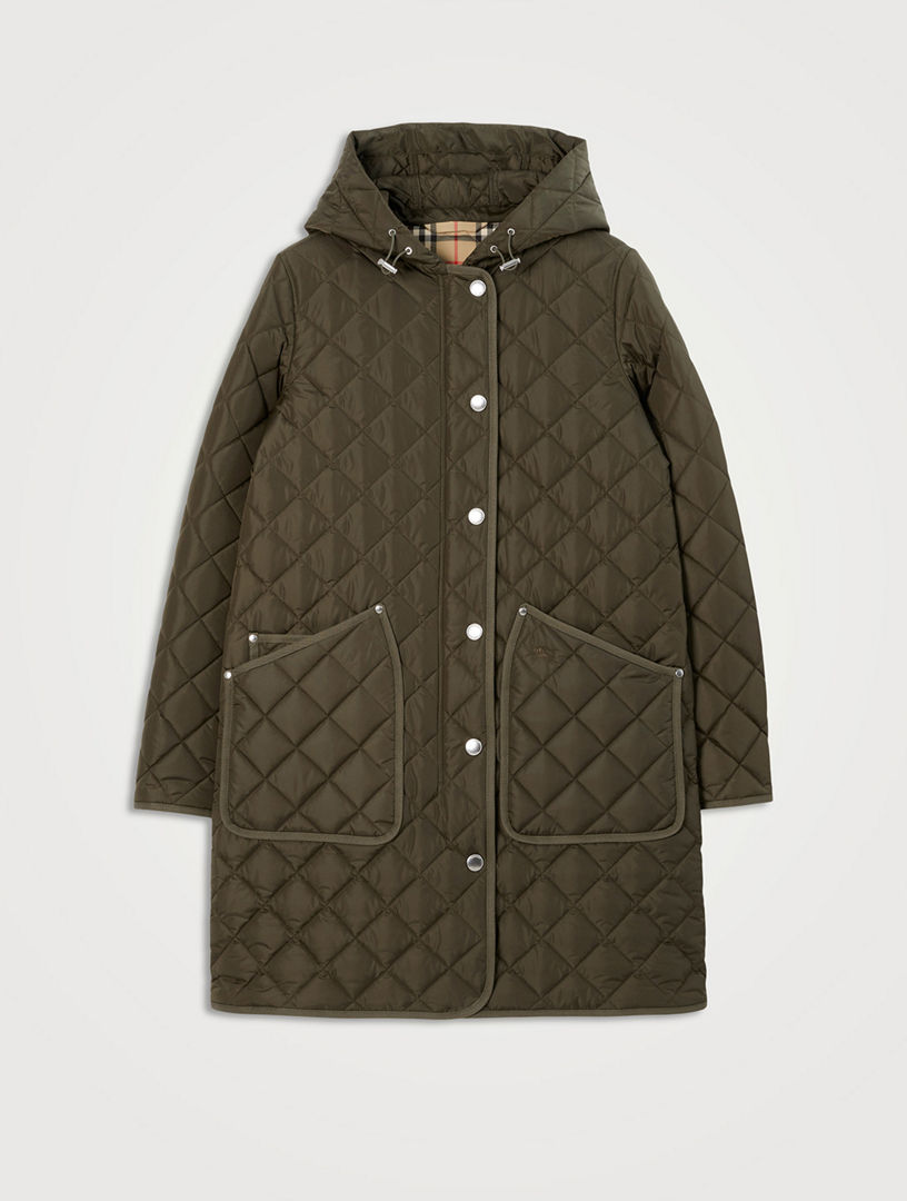 Quilted Nylon Coat