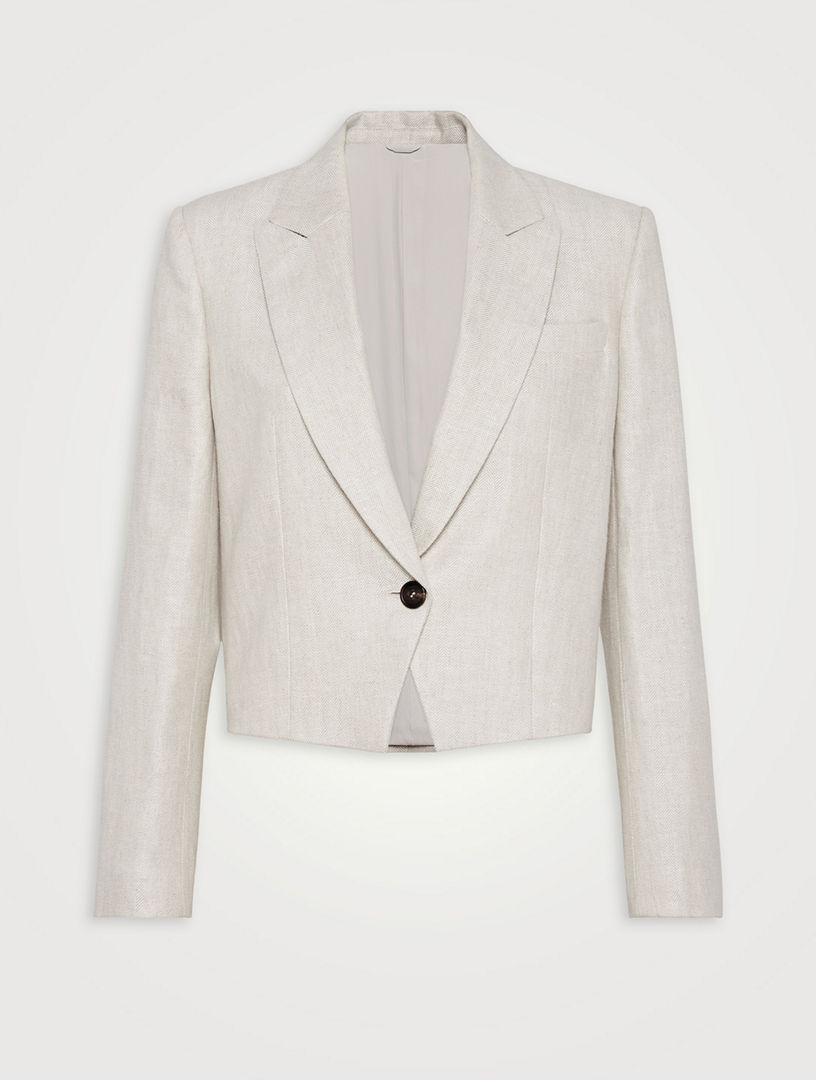 BRUNELLO CUCINELLI Cropped Blazer | Holt Renfrew