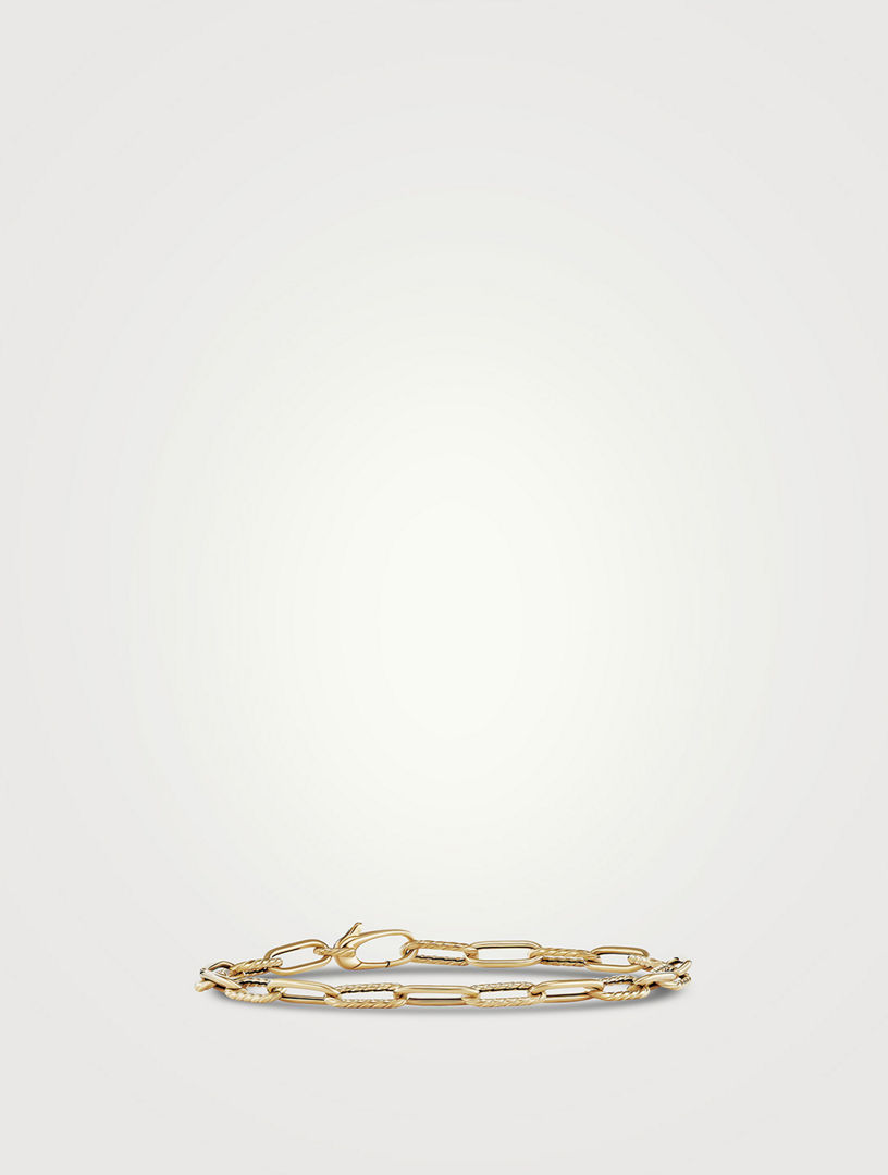 Dy Madison® Chain Bracelet 18k Yellow Gold