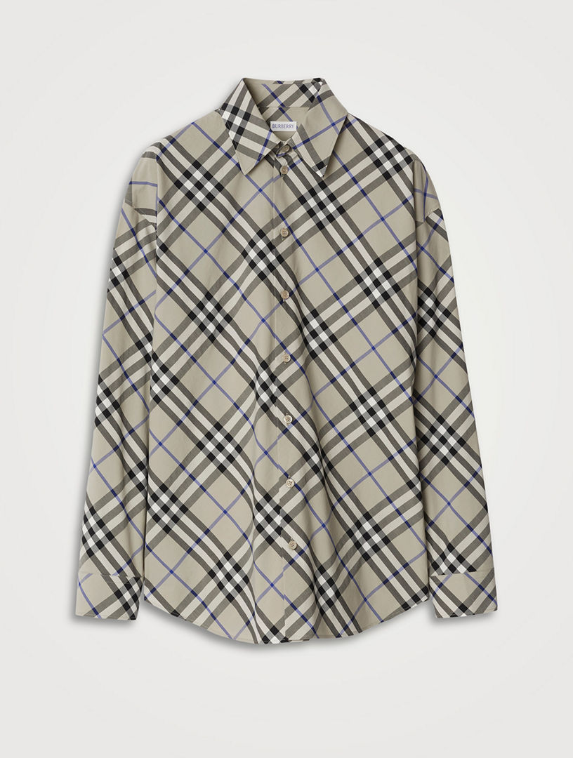 Check Cotton Shirt