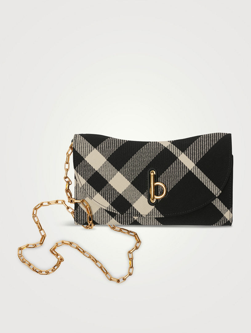 BURBERRY Rocking Horse Chain Strap Wallet | Holt Renfrew