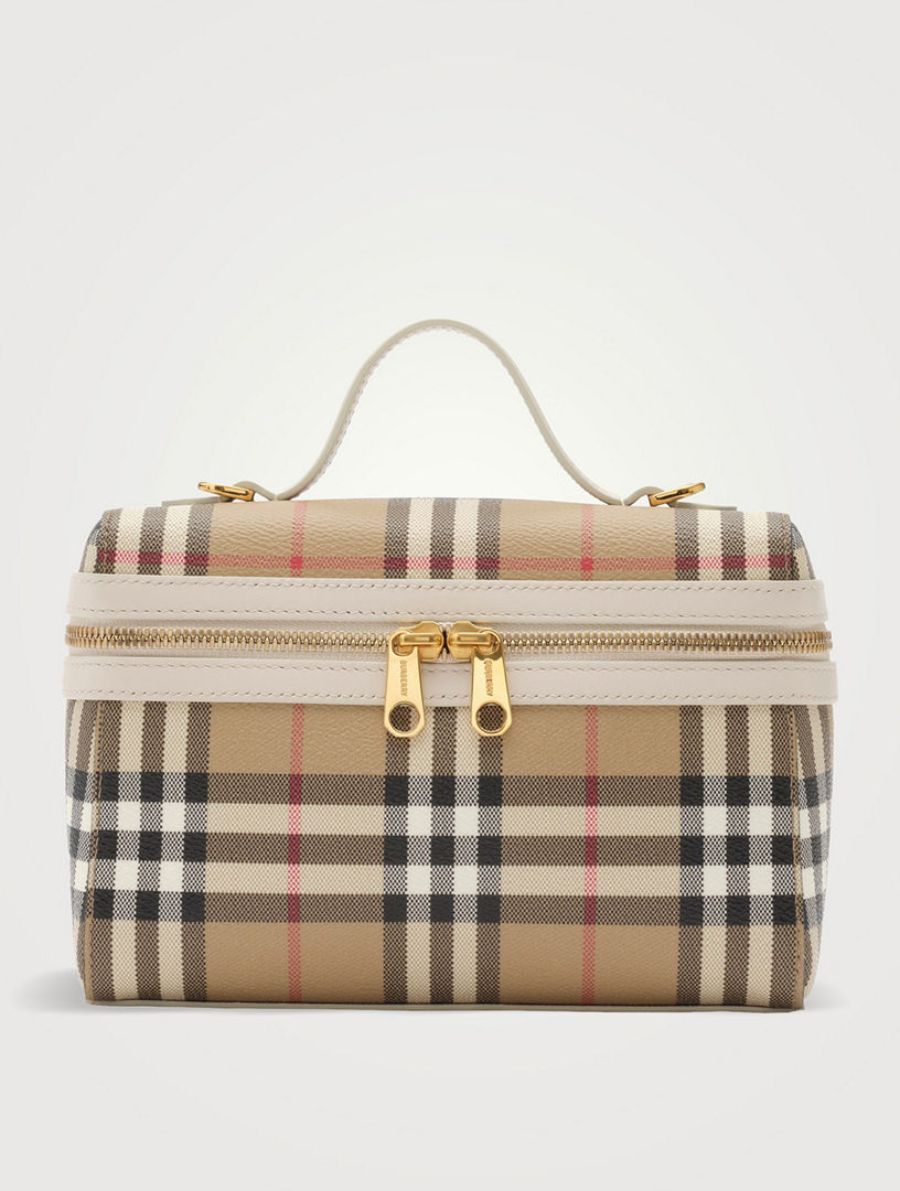 Burberry ケース BURBERRY Check Vanity Bag​ | Holt Renfrew