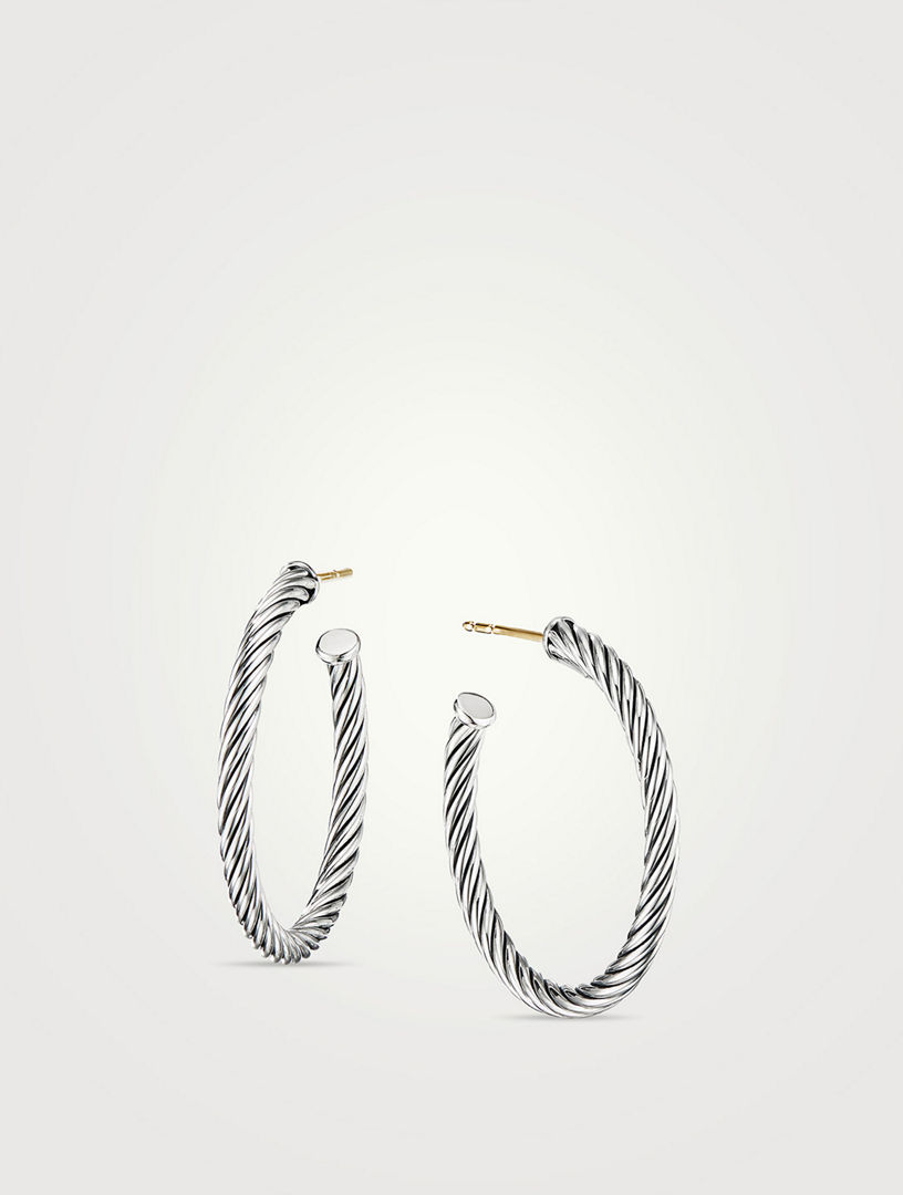 David yurman hoop on sale earrings on sale