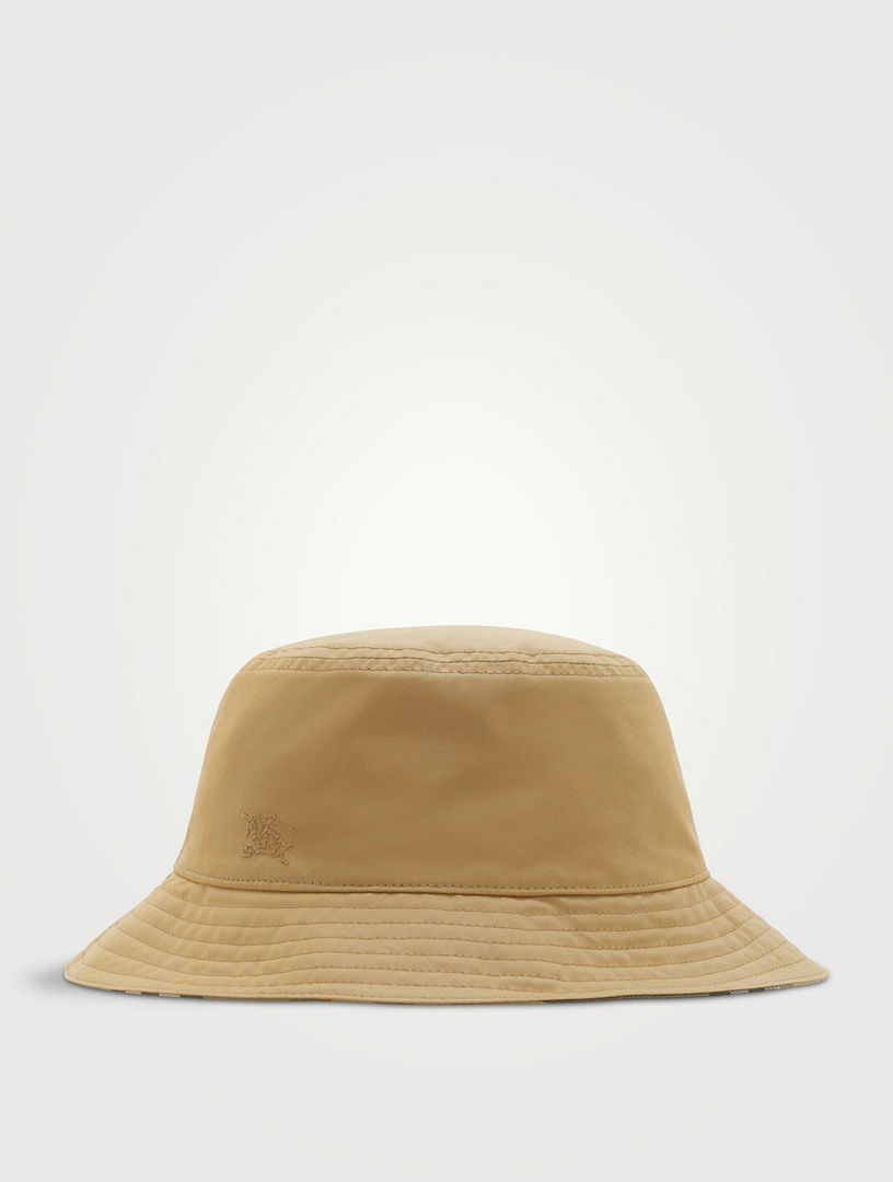 Reversible Cotton Bucket Hat