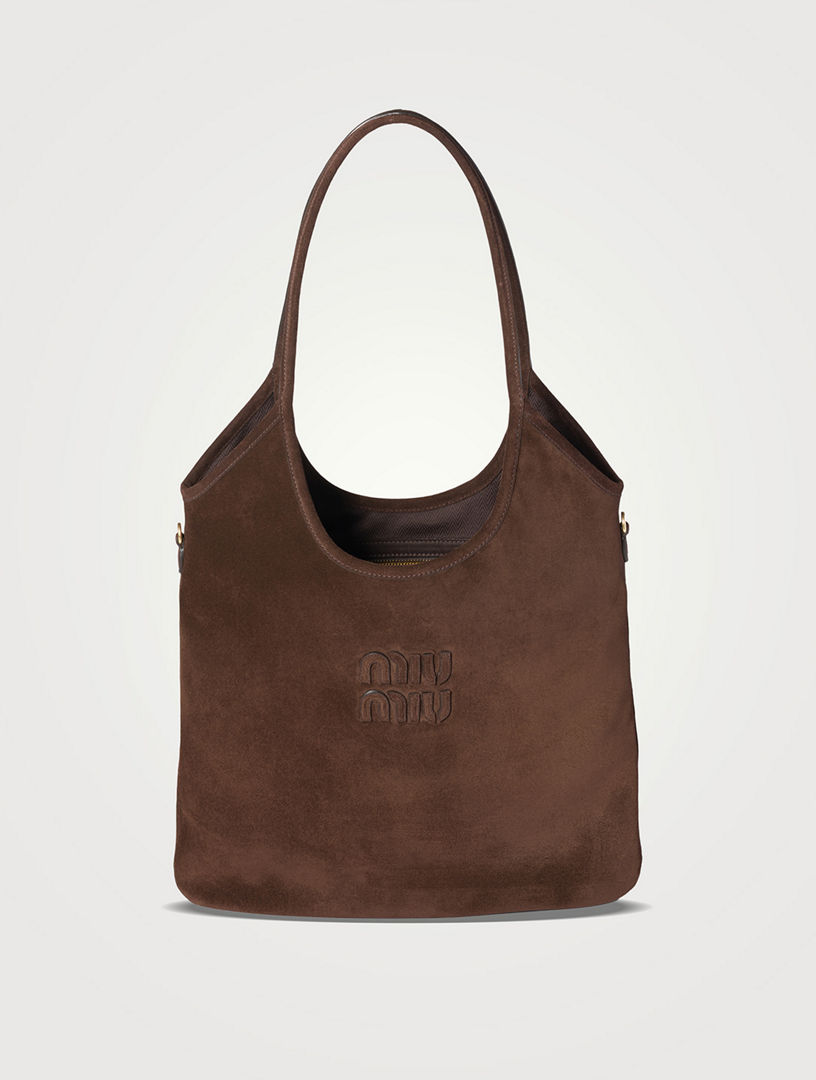 MIU MIU Ivy Suede Bag | Holt Renfrew
