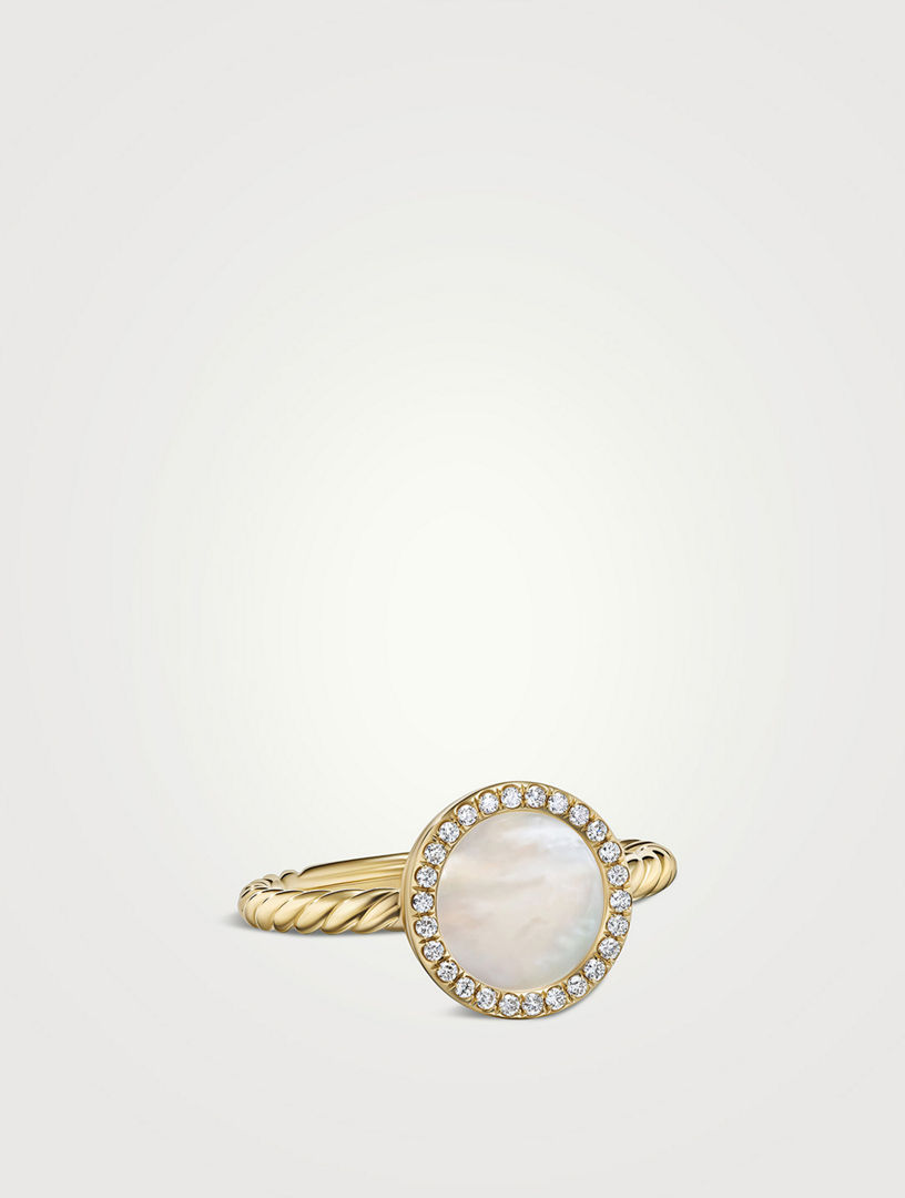 David yurman mother of pearl ring deals