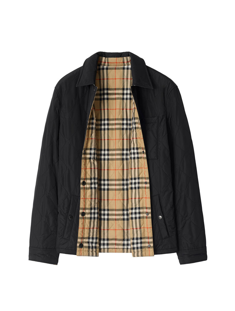 BURBERRY Reversible Quilted Nylon Overshirt | Holt Renfrew