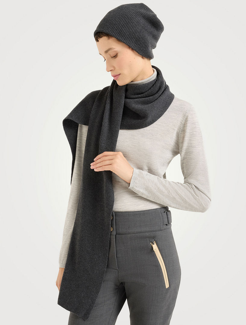 BRUNELLO CUCINELLI Cashmere Knit Scarf | Holt Renfrew