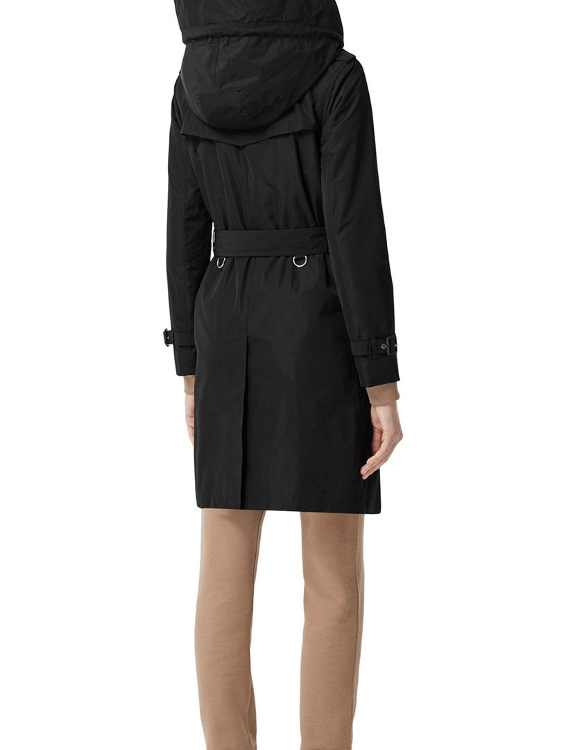 Mid length Taffeta Kensington Trench Coat
